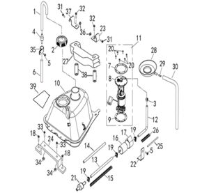 FUEL TANK IRON