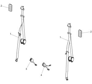 Seat belt assembly-European standard