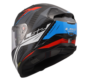 LS2 FF811 VECTOR II C SAVAGE WHITE BLUE RED-06