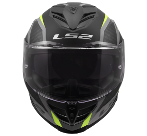 LS2 FF818 STORM III DYNAMO BLACK H-V YELLOW 3XL