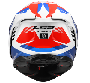 LS2 FF818 STORM III KOMAI WHITE BLUE RED