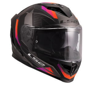 LS2 FF818 STORM III SPORTY GREY PURPLE 3XL