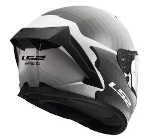 LS2 FF820 RAPID III FLOW WHITE GREY