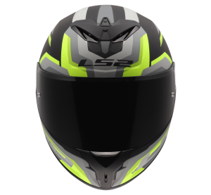 LS2 FF820 RAPID III HYPER BLACK H-V YELLOW