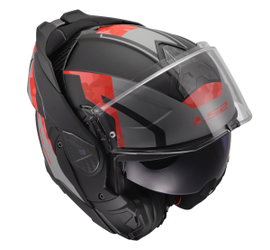 LS2 FF910 ADVANT II GLIDE BLACK GREY RED