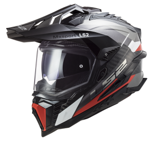 LS2 MX701 EXPLORER C FRONTIER G.TITANIUM RED