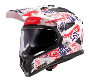 LS2 MX702 PIONEER II FANTASY WHITE RED BLUE-06