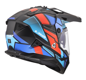 LS2 MX702 PIONEER II BLOCK BLACK RED BLUE-06