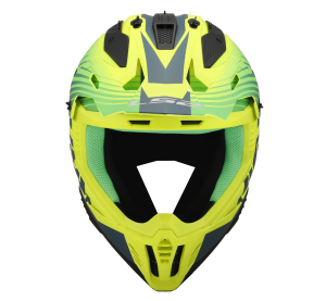 LS2 MX708 FAST II DUCK M.H-V GREEN H-V YELL.-06 S