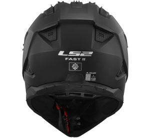 LS2 MX708 FAST II SOLID MATT BLACK-06 3XL