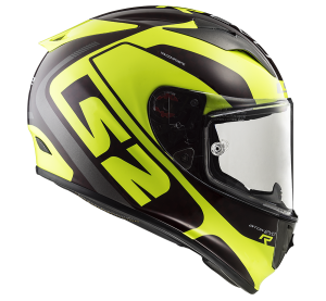LS2 FF323 ARROW C EVO STING WINEBERRY H-V YELLOW