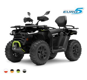 Segway AT5 L EPS, E5, Black/Green