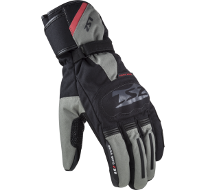 LS2 SNOW MAN GLOVES BLACK GREY