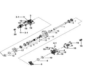 TRANSMISSION SYSTEM ASSY.
