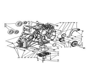 R CRANK CASE