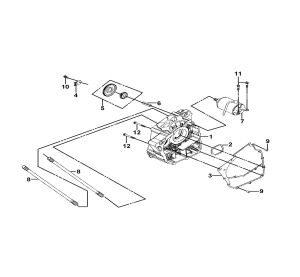 R. CRANK CASE