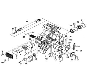 CRANKCASE LH.