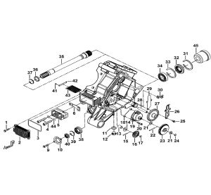 CRANKCASE LH.
