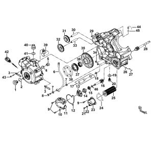 CRANKCASE RH.