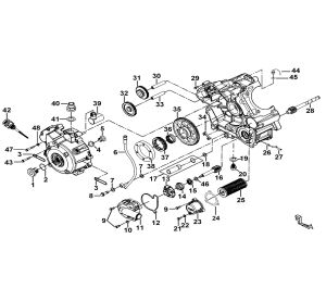 CRANKCASE RH.