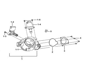 THROTTLE BODY COMP.