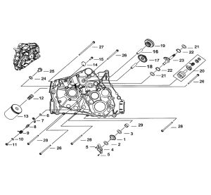 L CRANK CASE ( 1 )