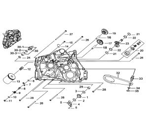 L CRANK CASE ( 1 )
