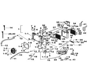 RADIATOR ASSY.、COOLING FAN