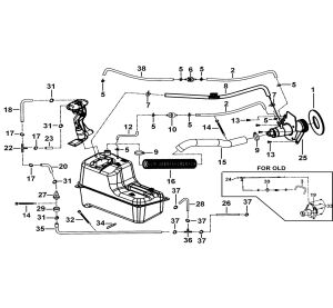 FUEL TANK ATTACHMENT