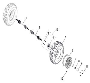 WHEEL REAR