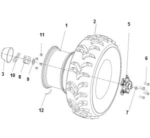 WHEEL REAR