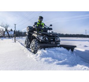 SHARK Snow Plow 52" DELUXE BLACK (132 cm) with adapter