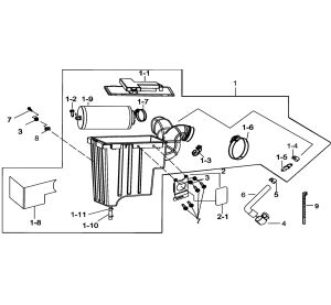 AIR CLEANER ASSY.