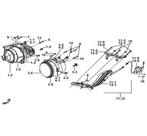 HEAD LAMP ASSY.