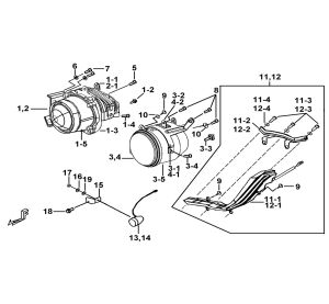 HEAD LAMP ASSY.