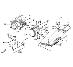 HEAD LAMP ASSY.