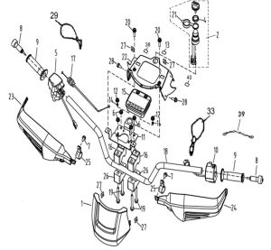 HANDLEBAR (T3 EFI)