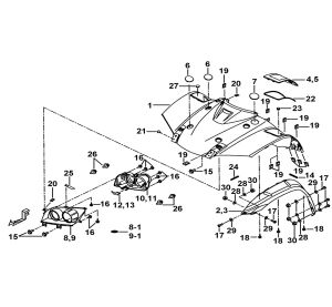 FRONT BODY COVER.