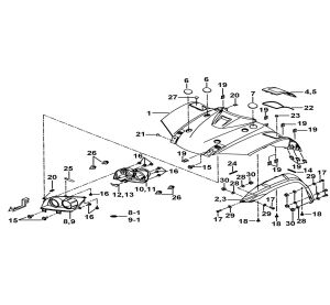 FRONT BODY COVER.