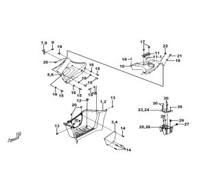 FOOT BOARD