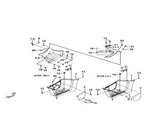FOOT BOARD