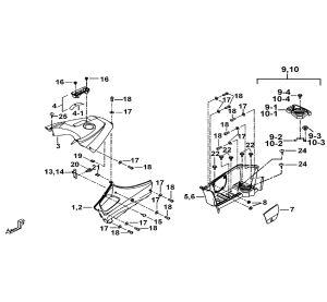 FOOT BOARD