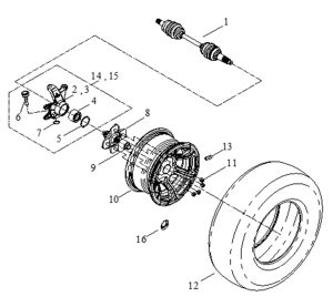 FRONT WHEEL