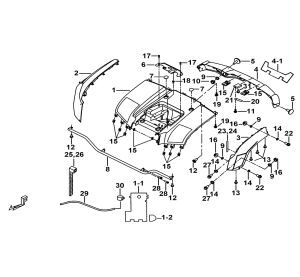 REAR BODY COVER