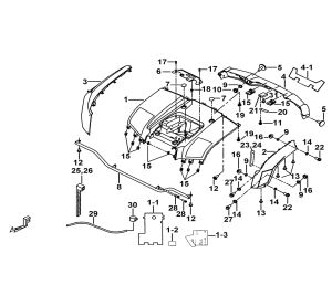 REAR BODY COVER