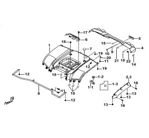 REAR BODY COVER