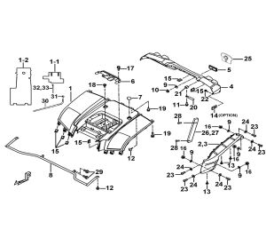 REAR BODY COVER