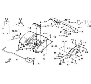 REAR BODY COVER