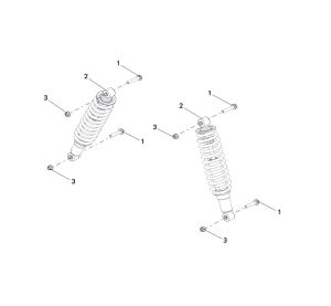 SHOCK ABSORBER REAR (NORMAL)