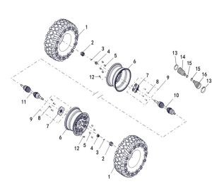 WHEEL REAR